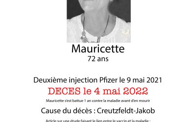 Affiche Mauricette